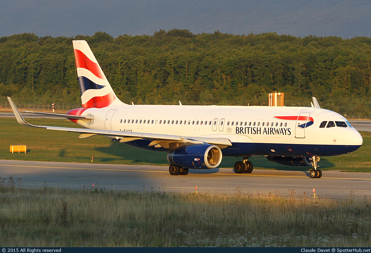 Photo of G-EUYS - Airbus A320-232 operated by British Airways