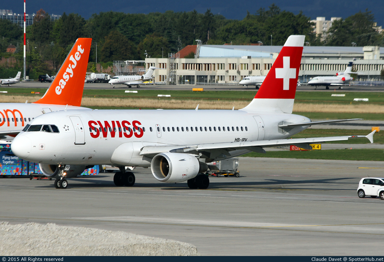 Photo of HB-IPU - Airbus A319-112 operated by Swiss International Air Lines