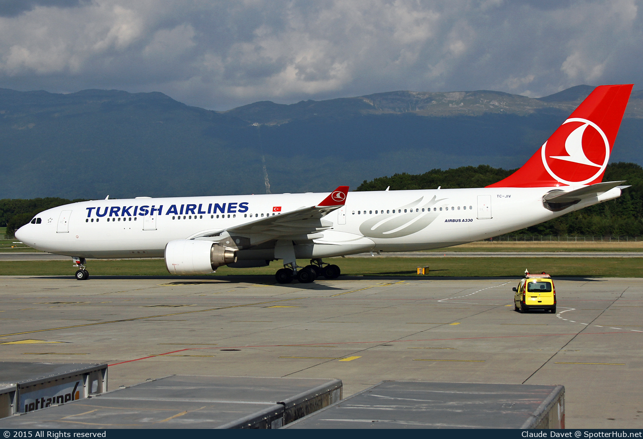 Photo of TC-JIV - Airbus A330-223 operated by Turkish Airlines