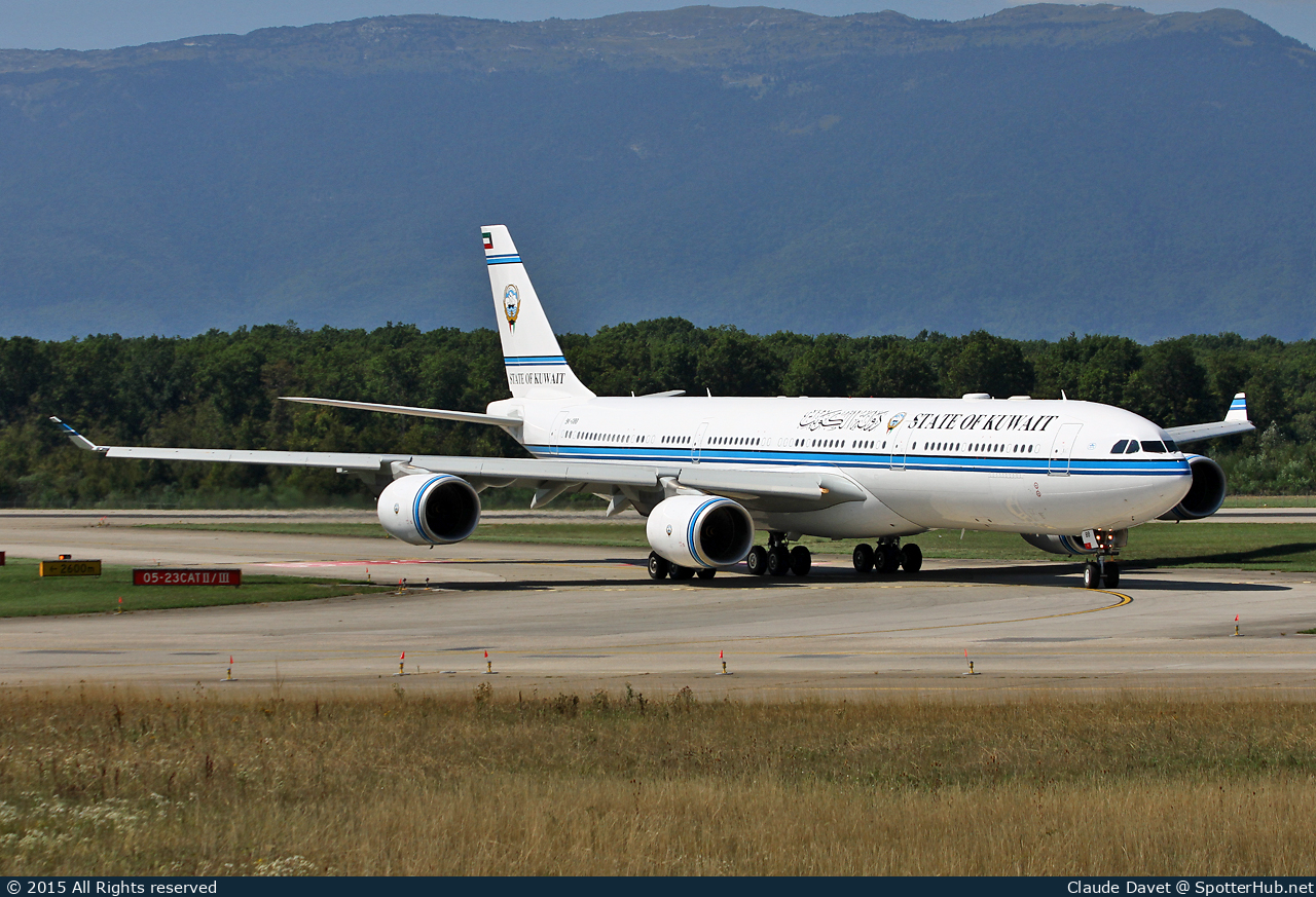 Photo of 9K-GBB - Airbus A340-541 operated by Government of Kuwait