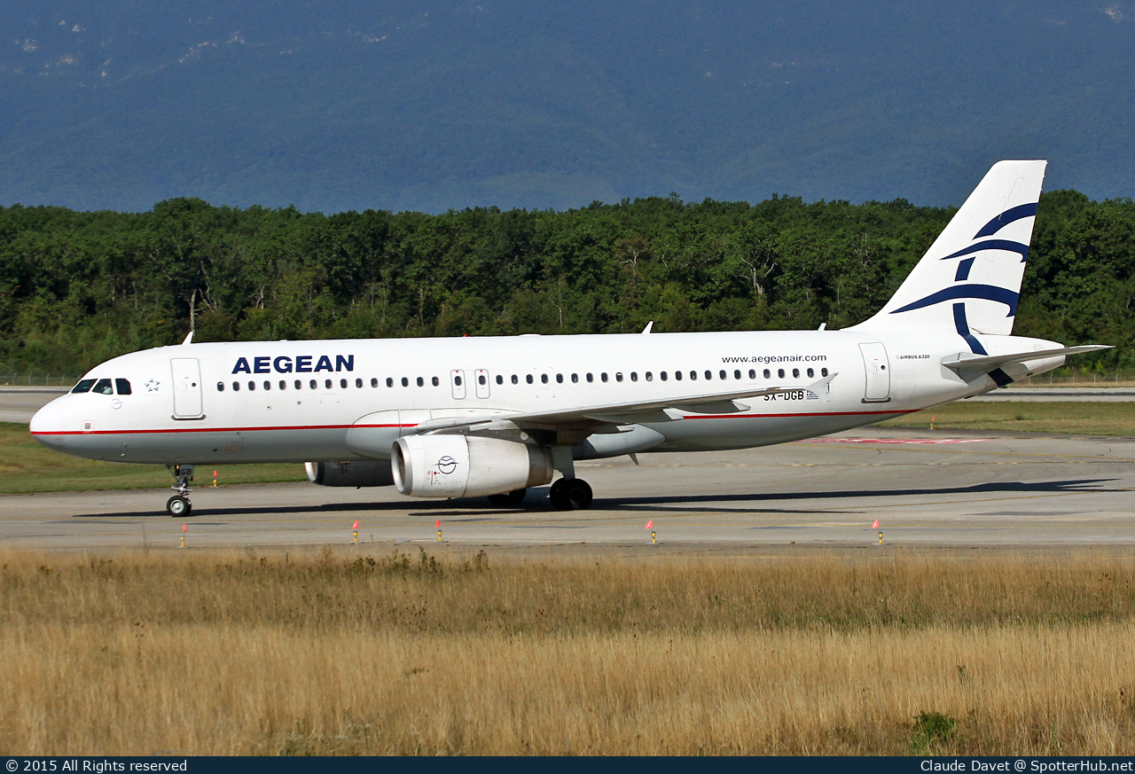 Photo of SX-DGB - Airbus A320-232 operated by Aegean Airlines