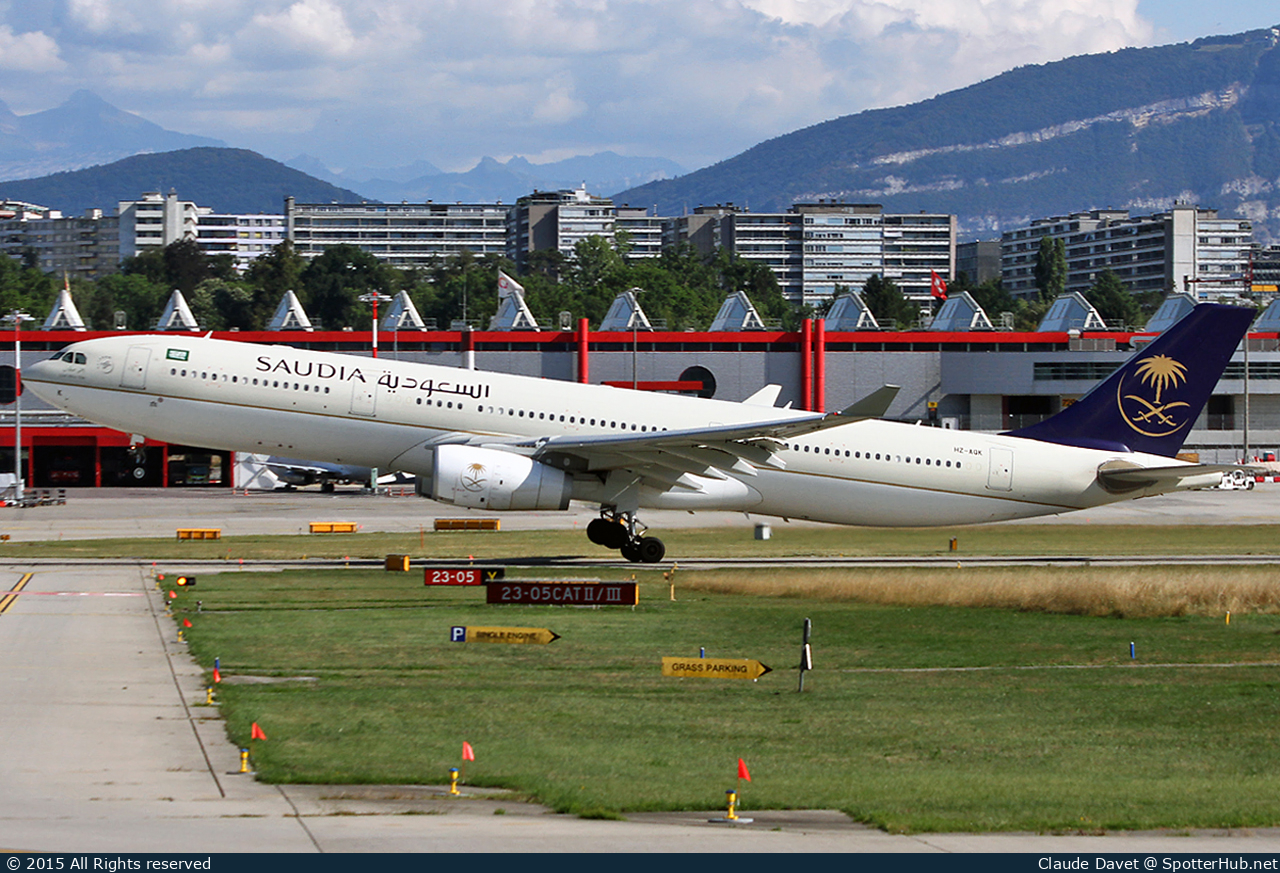 Photo of HZ-AQK - Airbus A330-343 operated by Saudia