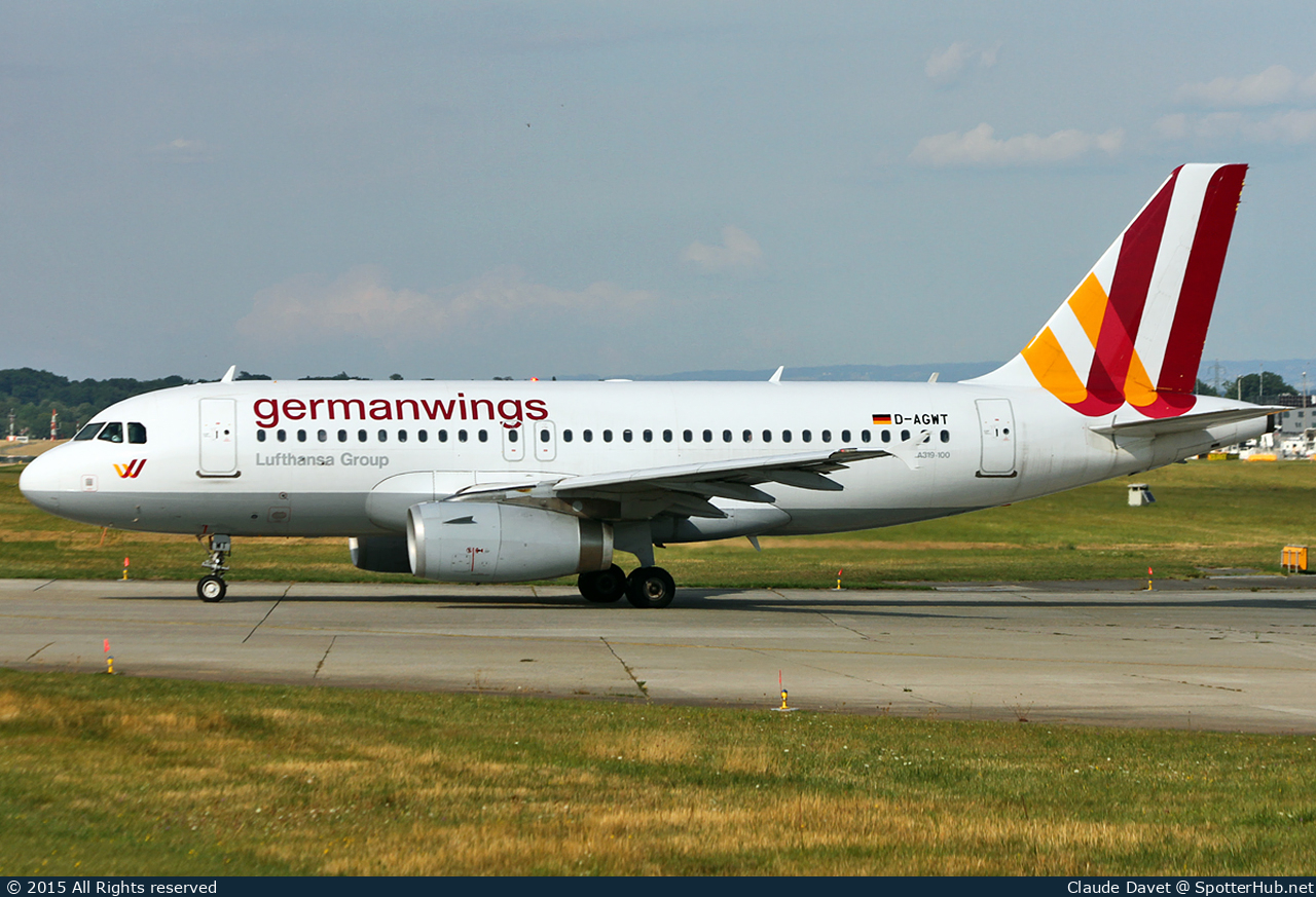 Photo of D-AGWT - Airbus A319-132 operated by Germanwings