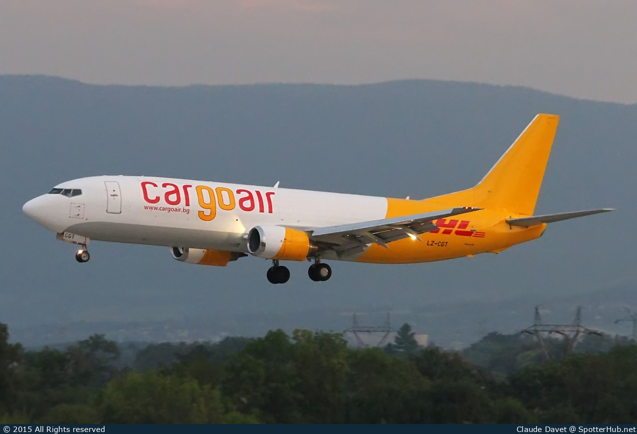 Photo of LZ-CGT - Boeing 737-4Y0(SF) operated by Cargoair