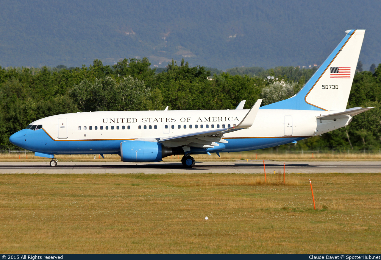 Photo of 05-0730 - Boeing C-40C operated by US Air Force
