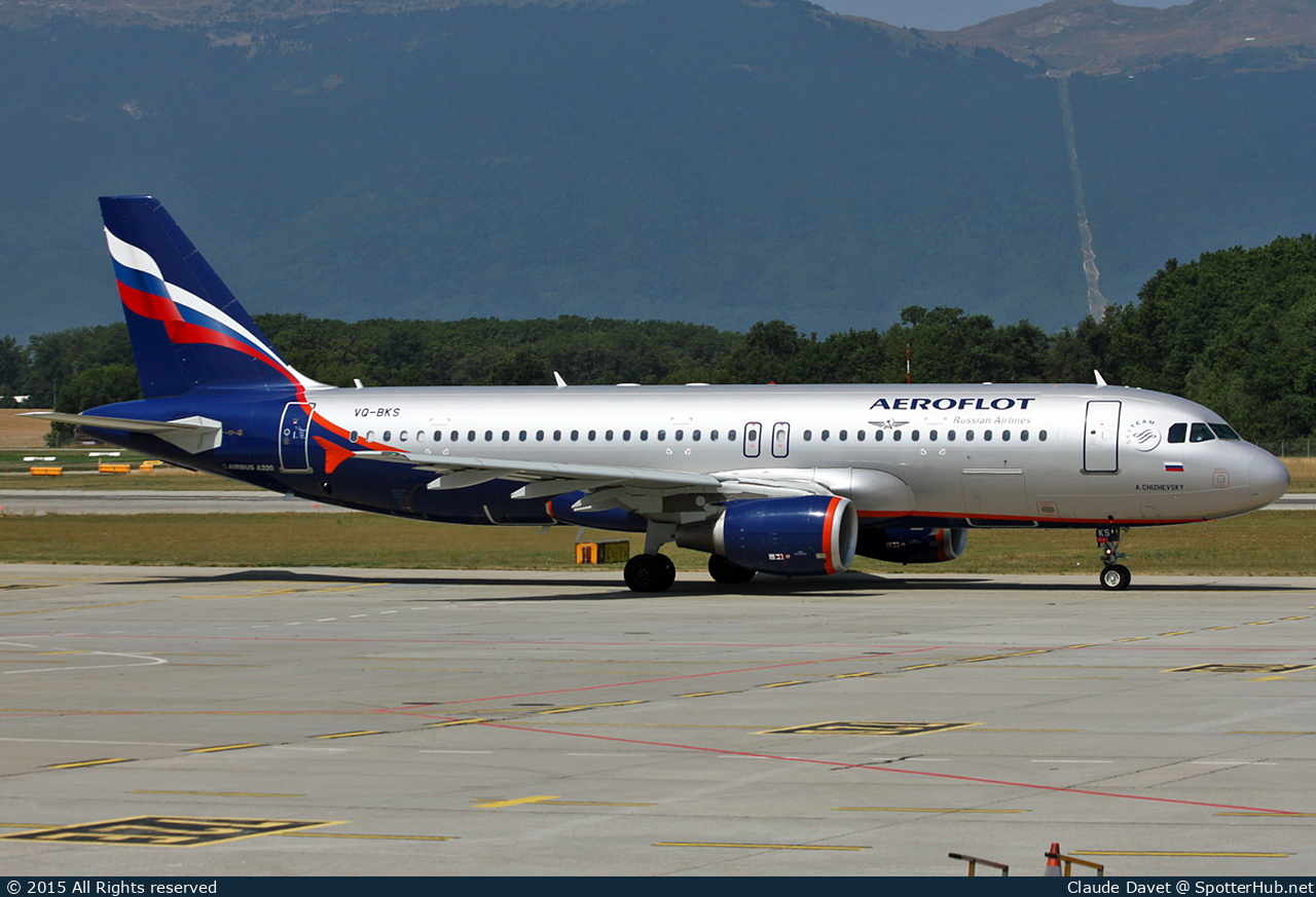 Photo of VQ-BKS - Airbus A320-214 operated by Aeroflot