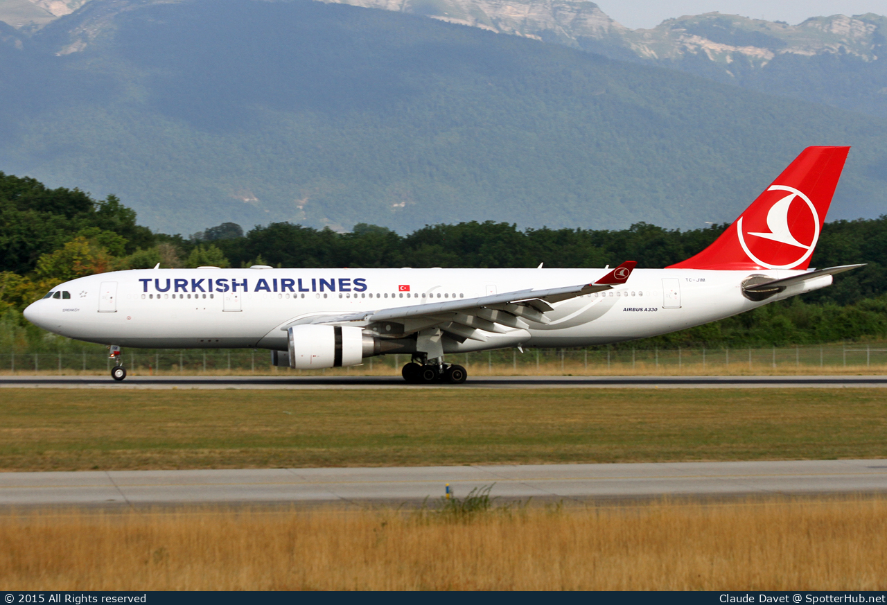 Photo of TC-JIM - Airbus A330-203 operated by Turkish Airlines