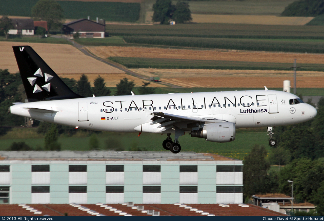 Photo of D-AILF - Airbus A319-114 operated by Lufthansa