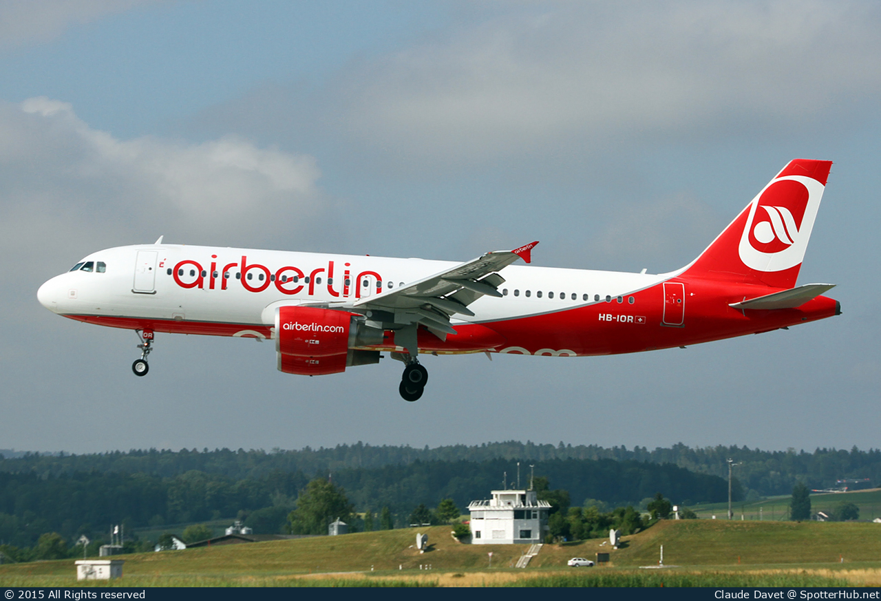 Photo of HB-IOR - Airbus A320-214 operated by Air Berlin (opb Belair Airlines)