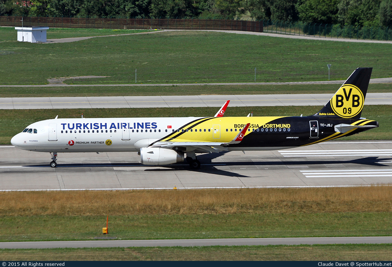Photo of TC-JSJ - Airbus A321-231 operated by Turkish Airlines