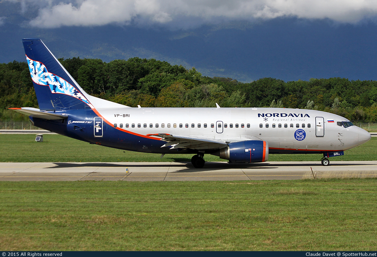 Photo of VP-BRI - Boeing 737-5Y0 operated by Nordavia