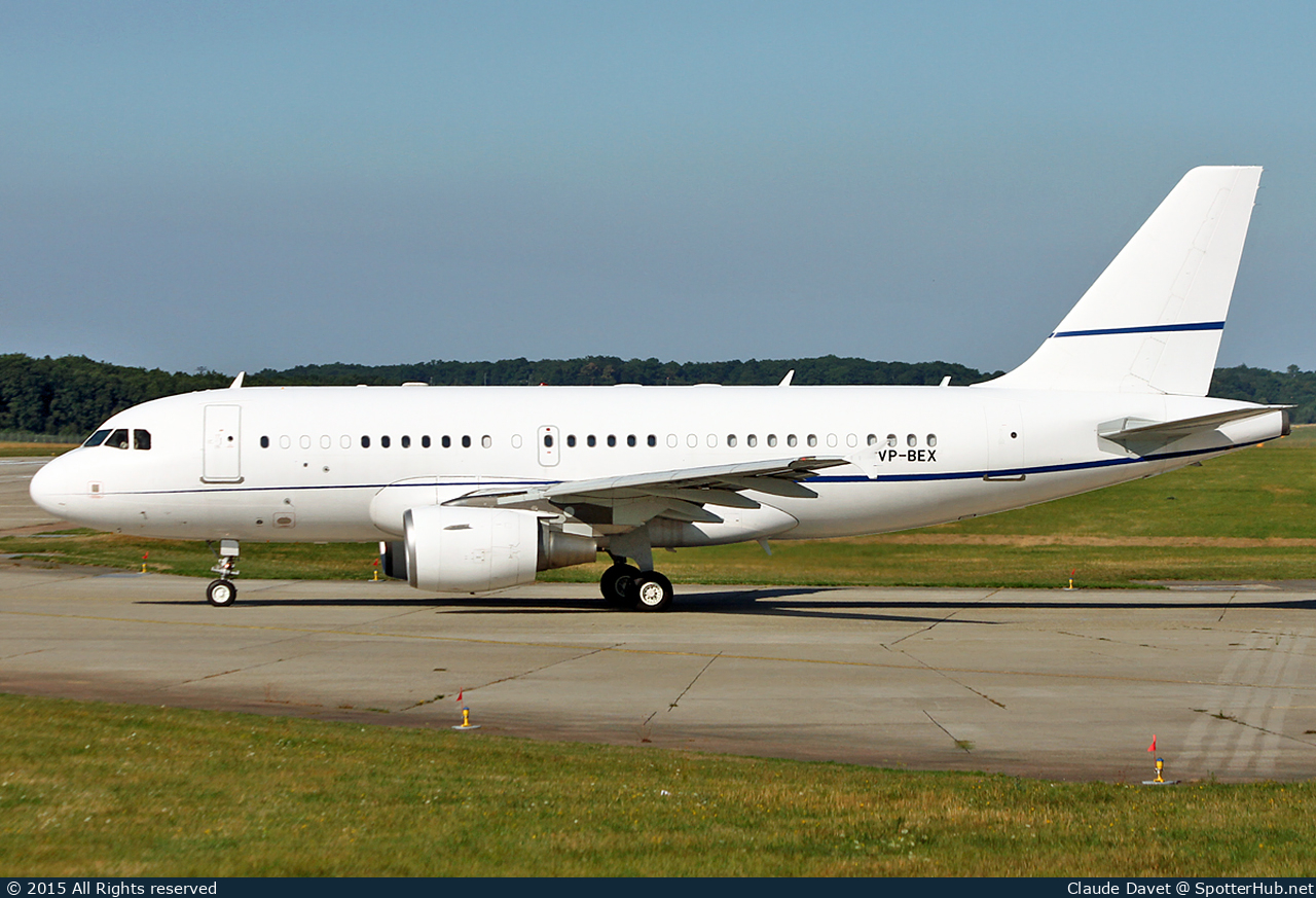 Photo of VP-BEX - Airbus A319-115(CJ) operated by China Sonangol International
