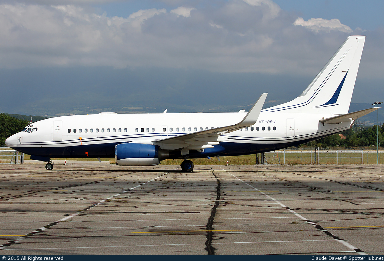 Photo of VP-BJJ - Boeing 737-7BC(BBJ) operated by Avenir Bermuda