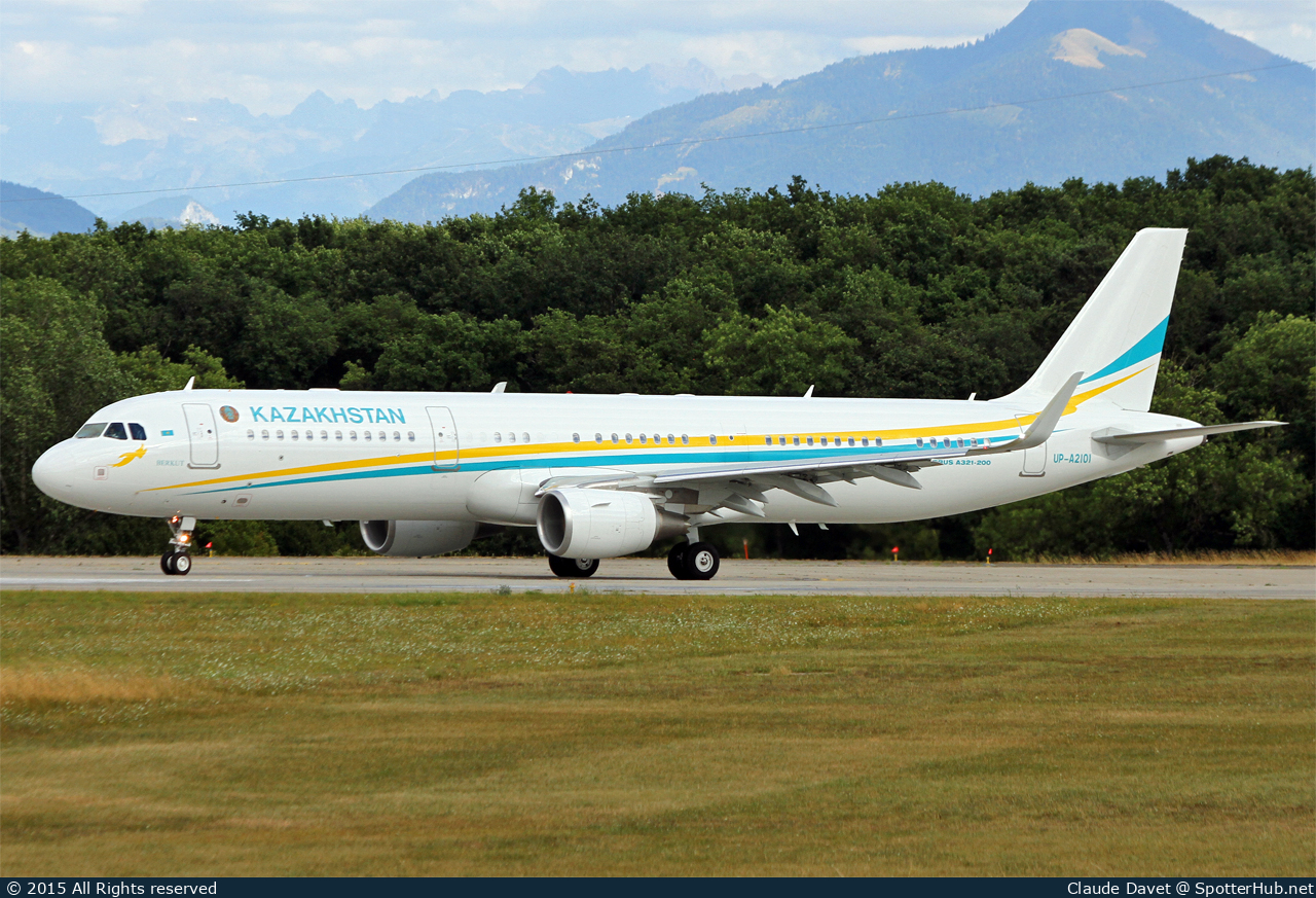 Photo of UP-A2101 - Airbus A321-211(CJ) operated by Government of Kazakhstan