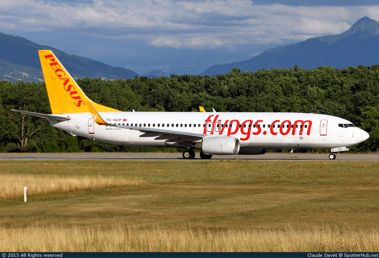 Photo of TC-ACP - Boeing 737-82R operated by Pegasus Airlines