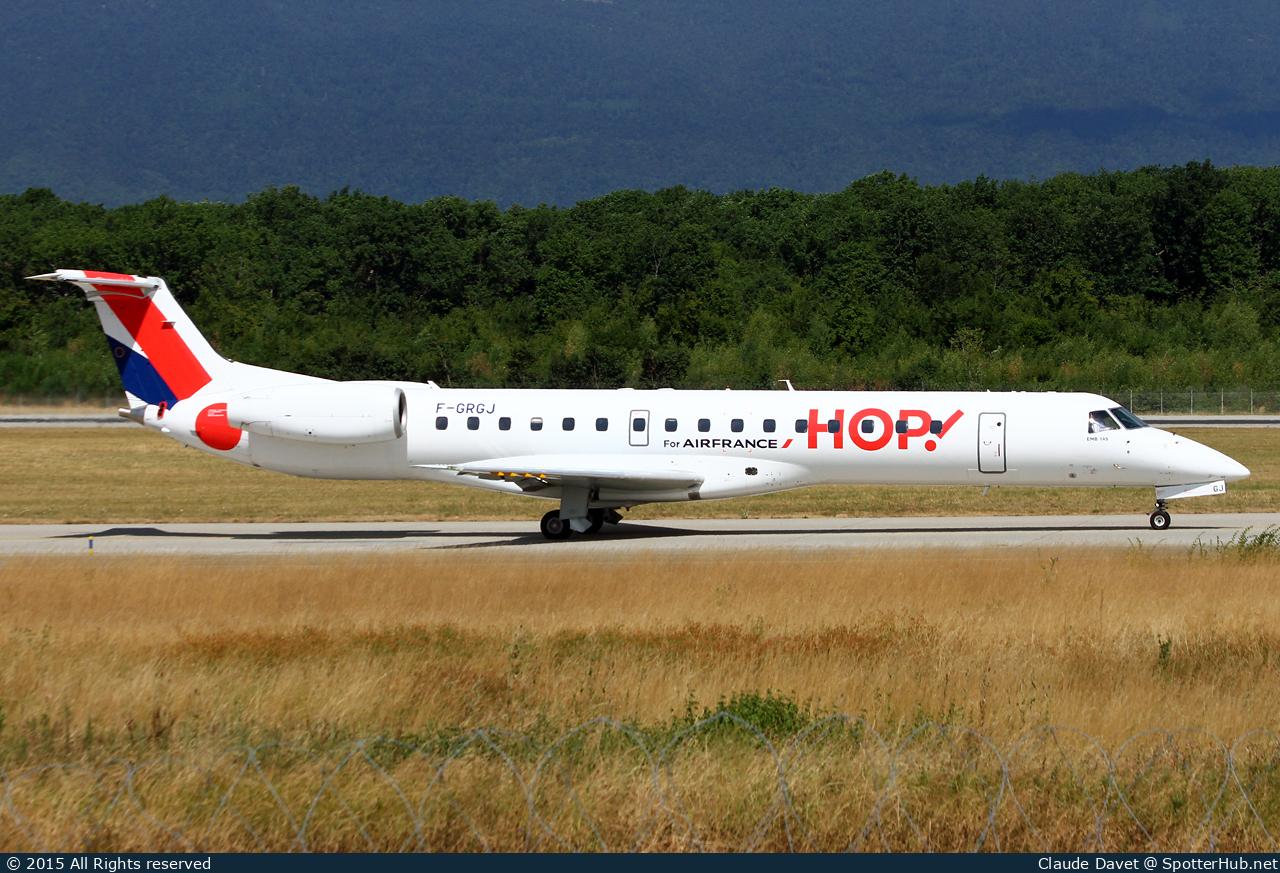 Photo of F-GRGJ - Embraer ERJ-145EP operated by Air France HOP