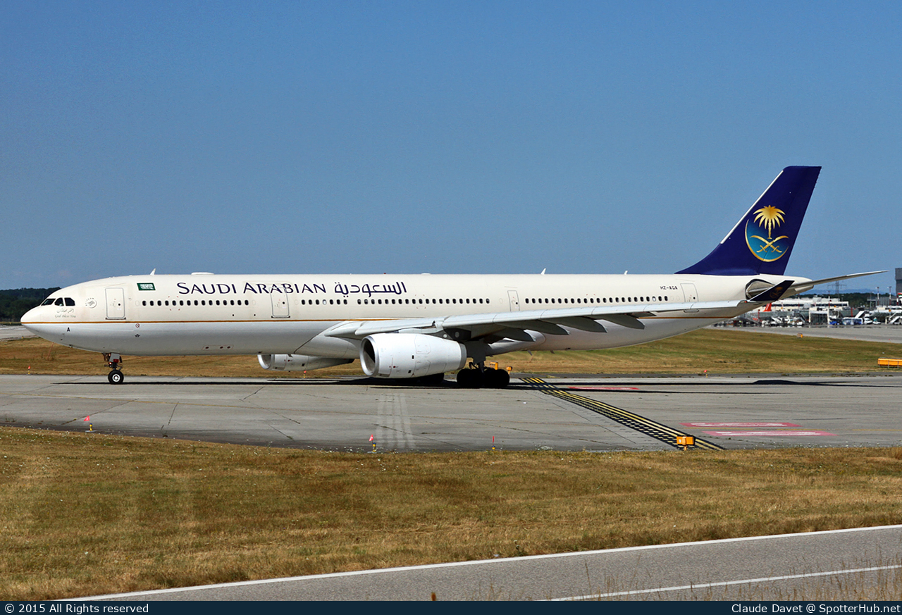 Photo of HZ-AQA - Airbus A330-343 operated by Saudi Arabian Airlines