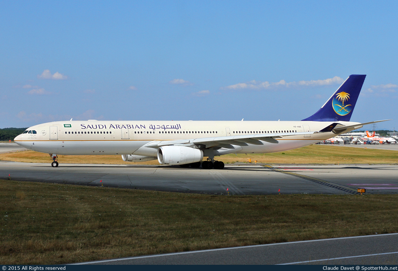 Photo of HZ-AQE - Airbus A330-343 operated by Saudi Arabian Airlines