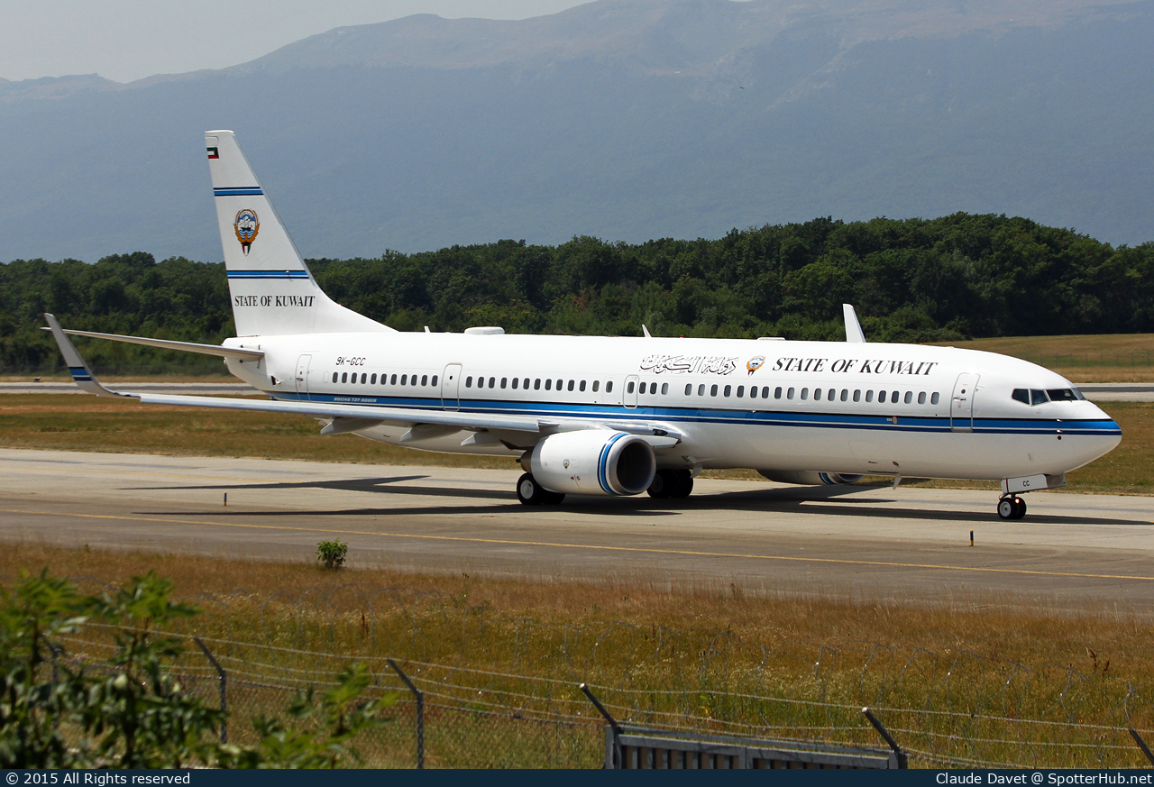 Photo of 9K-GCC - Boeing 737-9BQ(ER)(BBJ3) operated by Government of Kuwait