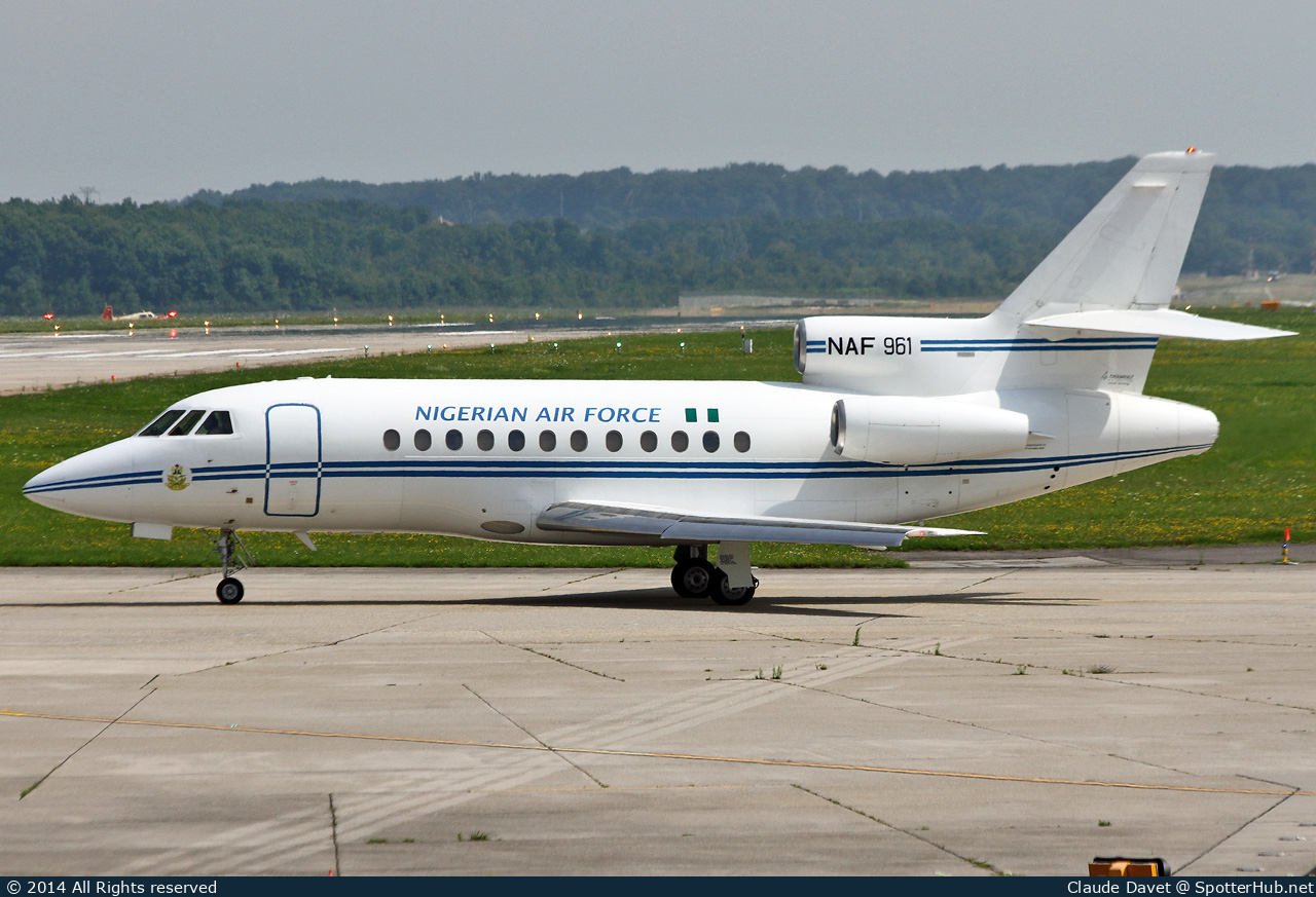 Photo of NAF961 - Dassault Falcon 900 operated by Nigerian Air Force