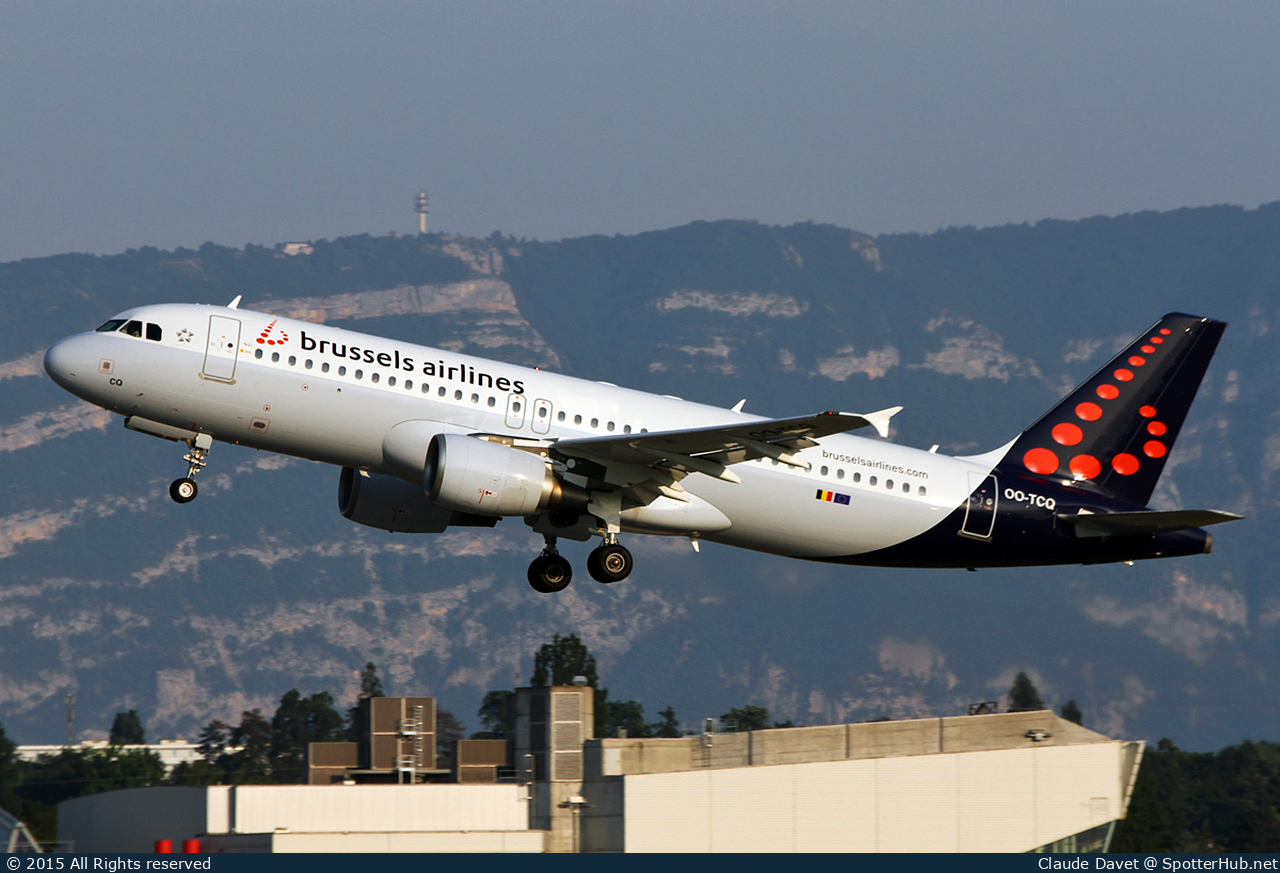 Photo of OO-TCQ - Airbus A320-214 operated by Brussels Airlines