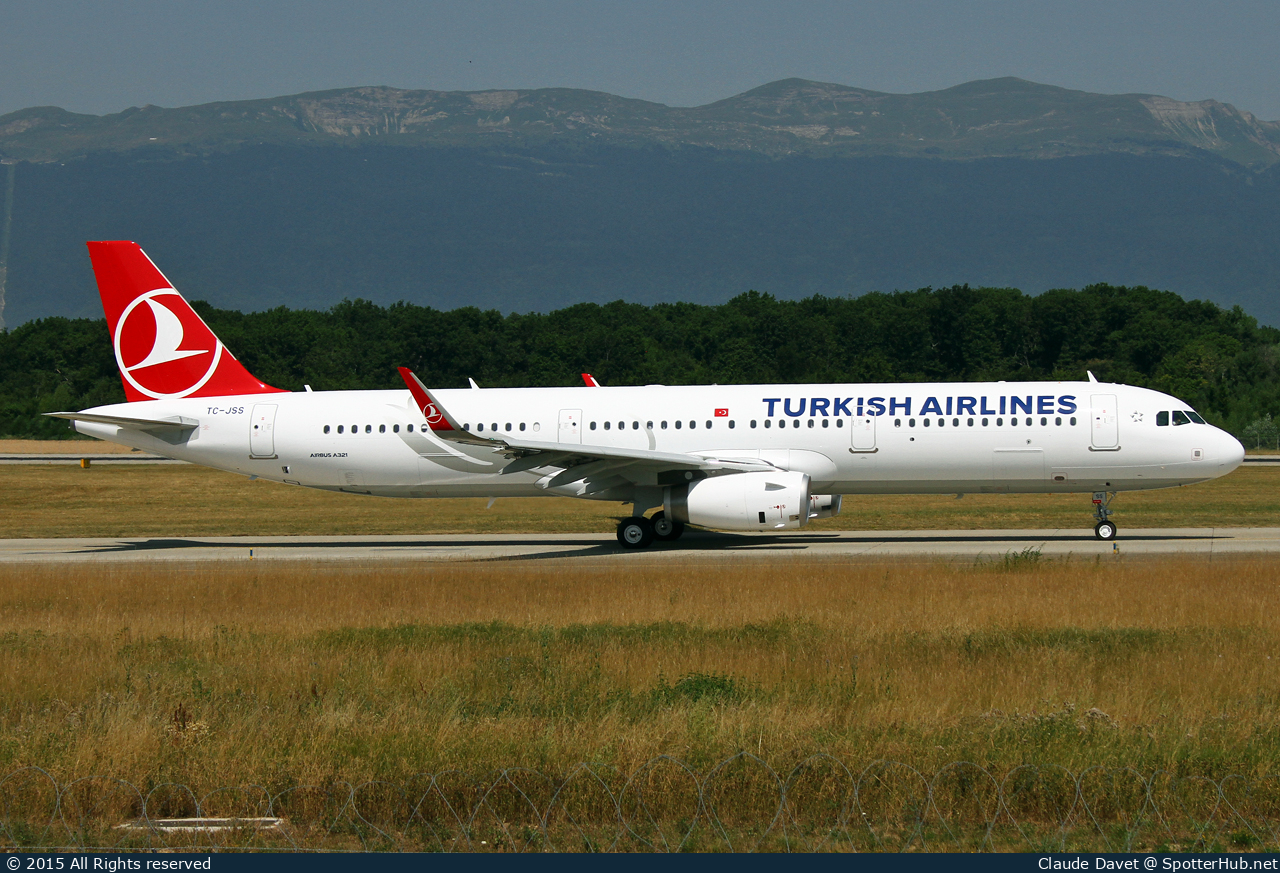 Photo of TC-JSS - Airbus A321-231 operated by Turkish Airlines