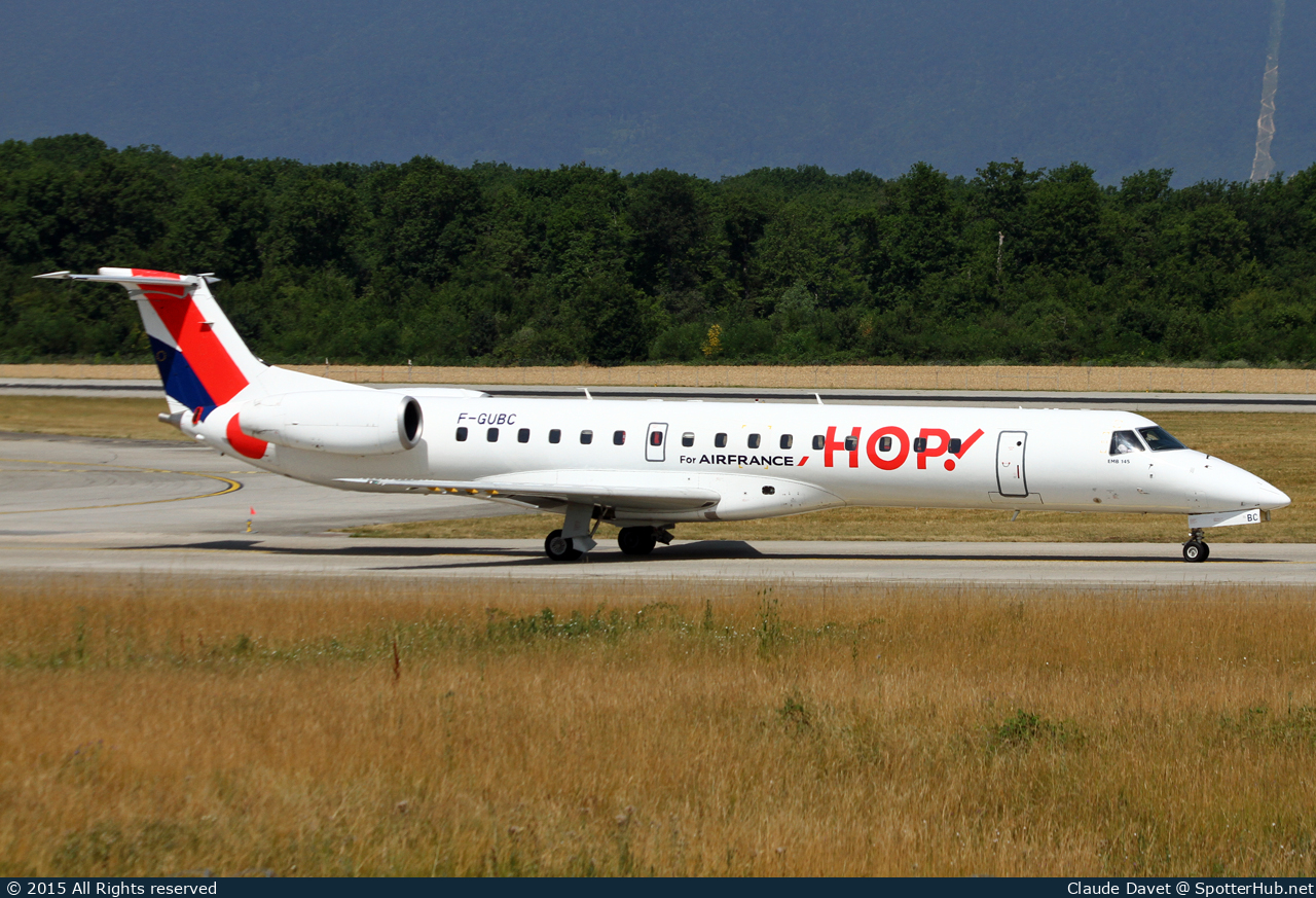 Photo of F-GUBC - Embraer ERJ-145MP operated by Air France HOP
