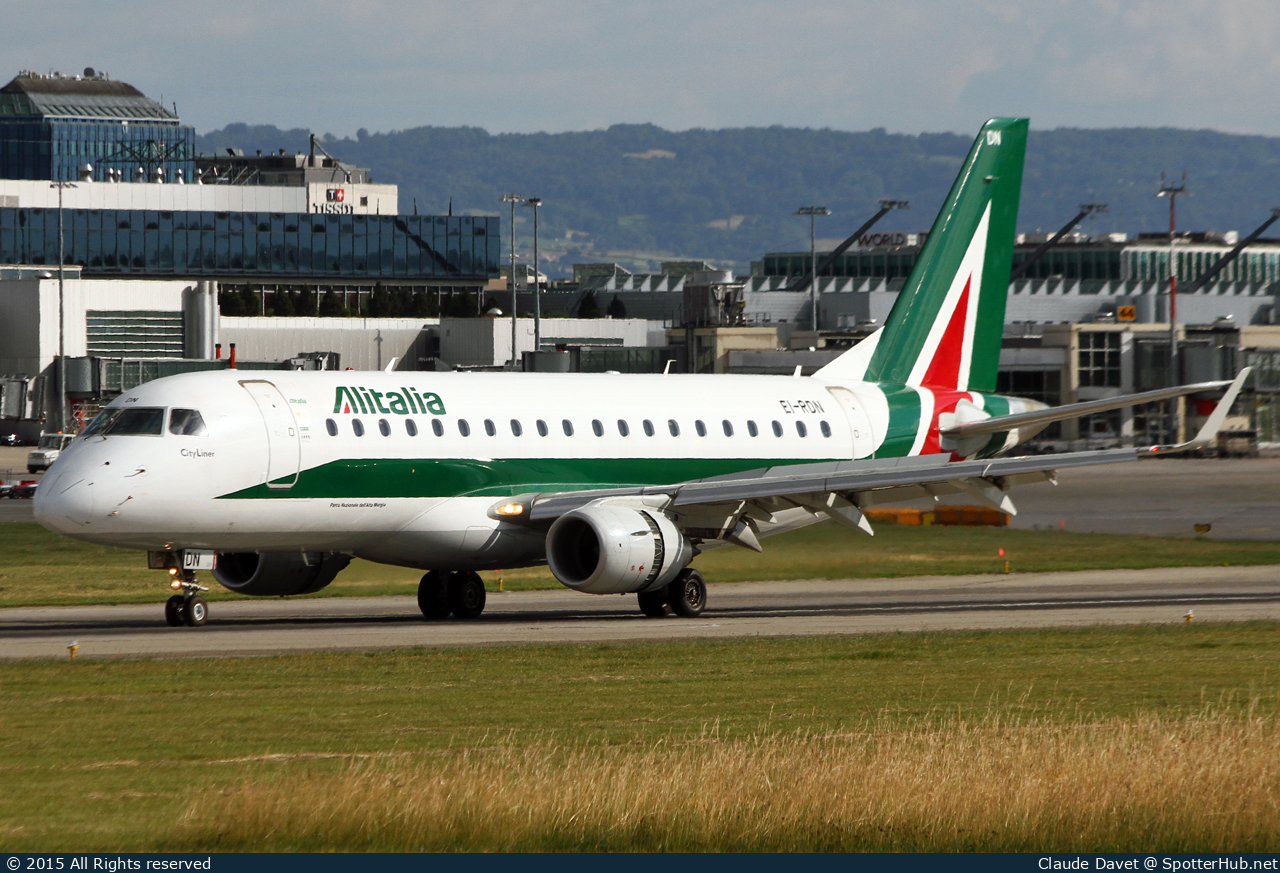 Photo of EI-RDN - Embraer ERJ-175STD operated by Alitalia CityLiner