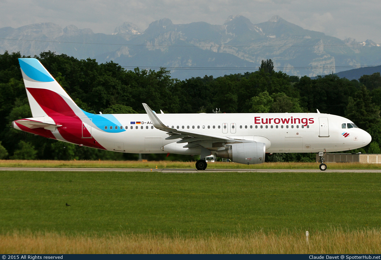 Photo of D-AIZR - Airbus A320-214 operated by Eurowings