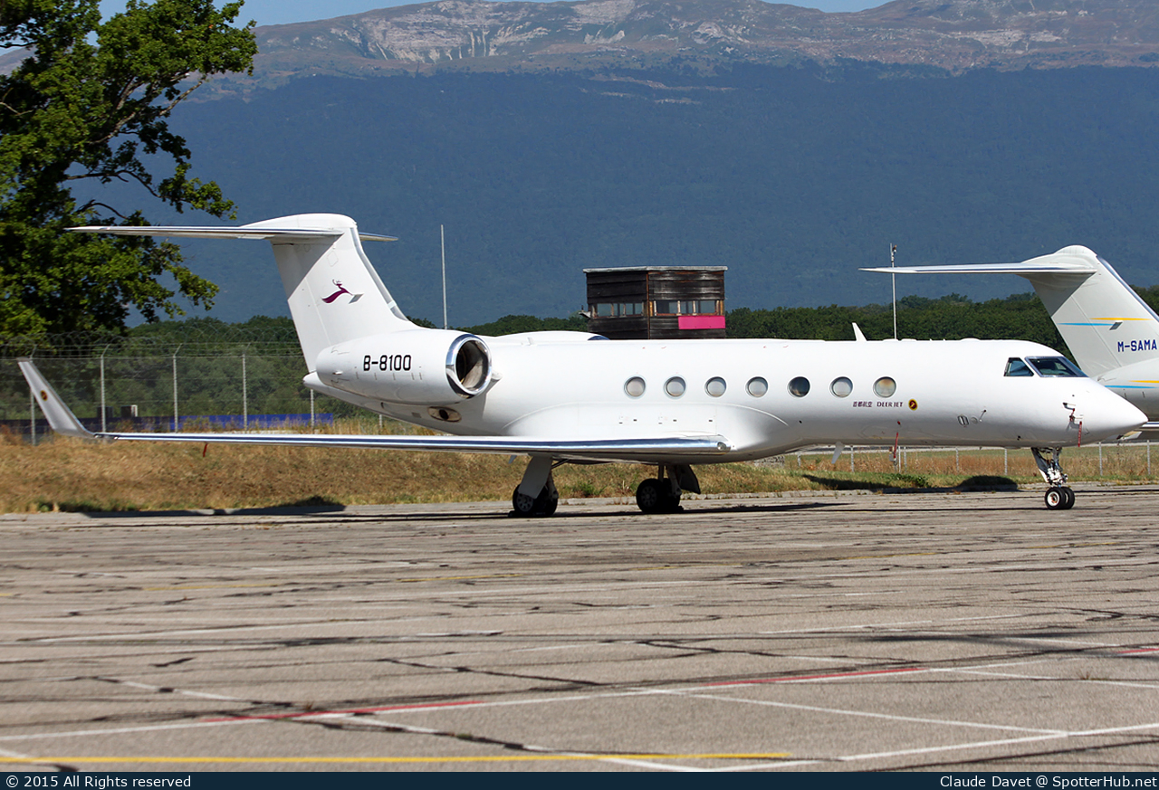 Photo of B-8100 - Gulfstream GV-SP (G550) operated by Deer Jet