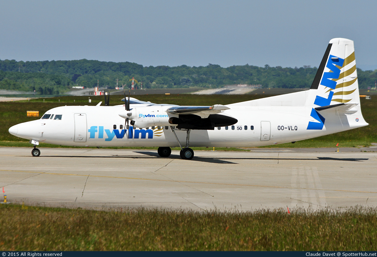 Photo of OO-VLQ - Fokker 50 operated by VLM Airlines