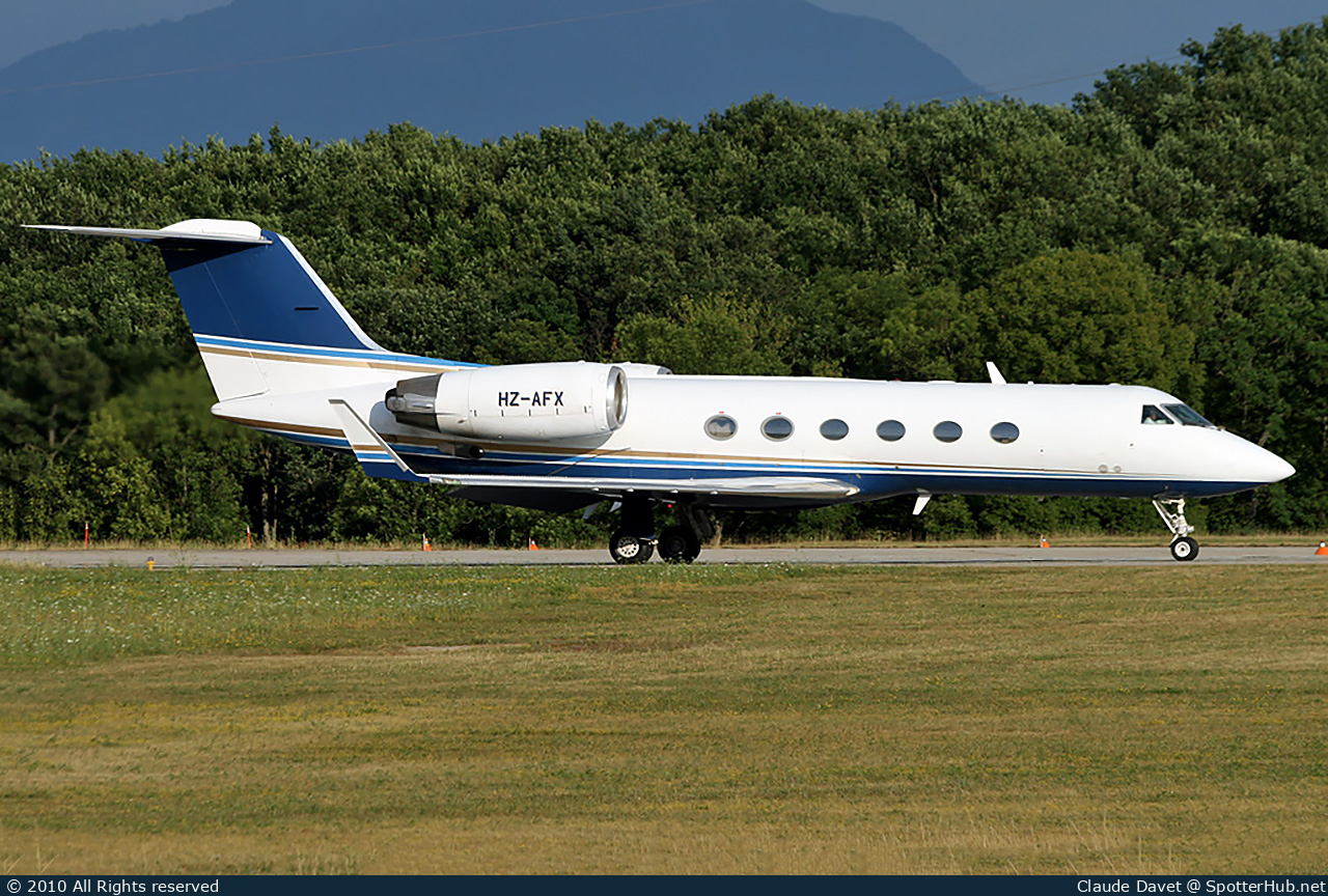 Photo of HZ-AFX - Gulfstream GIV operated by Saudi Arabian Special Flight Services