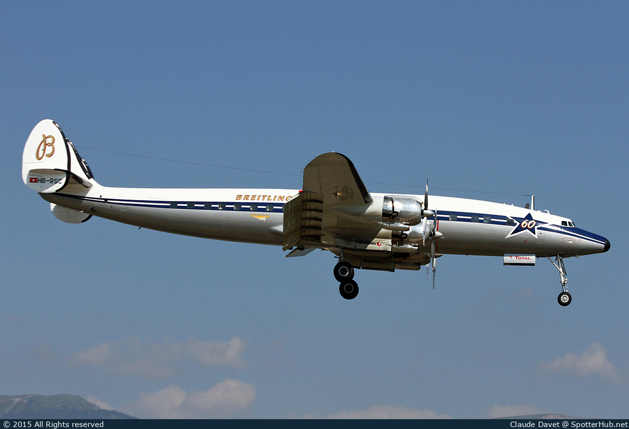 Photo of HB-RSC - Lockheed C-121C Super Constellation operated by Super Constellation Flyers Association