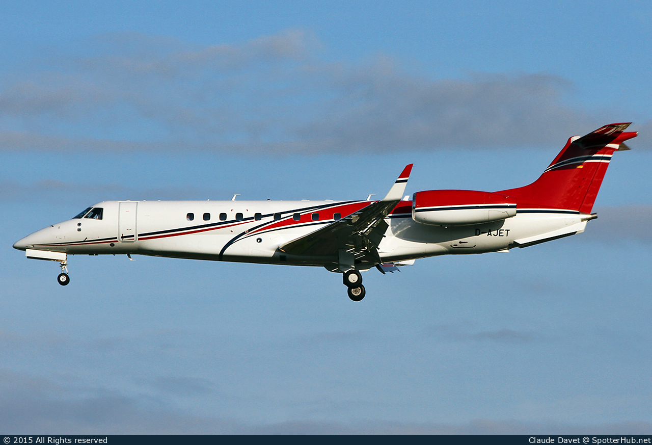 Photo of D-AJET - Embraer Legacy 600 operated by Air Hamburg