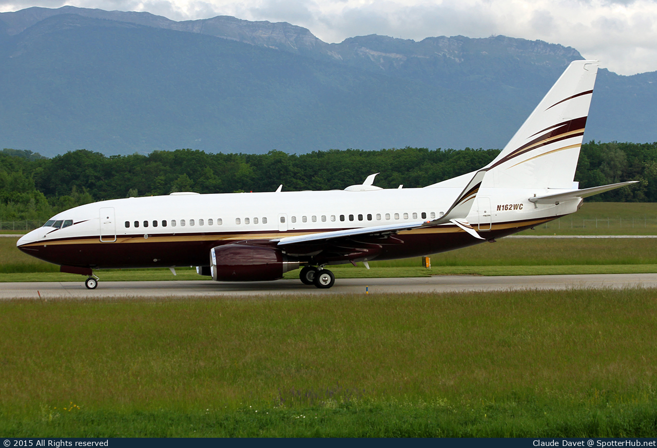 Photo of N162WC - Boeing 737-7BC(BBJ) operated by The Washington Companies