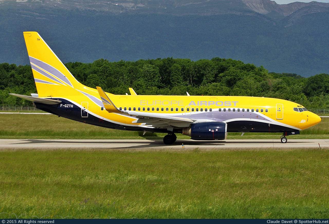 Photo of F-GZTH - Boeing 737-73S operated by Europe Airpost