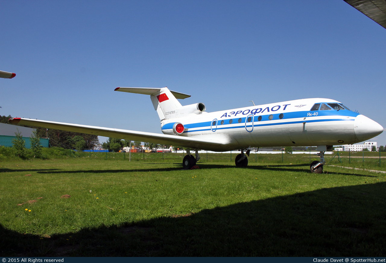Photo of CCCP-87414 - Yakovlev Yak-40 operated by Aeroflot