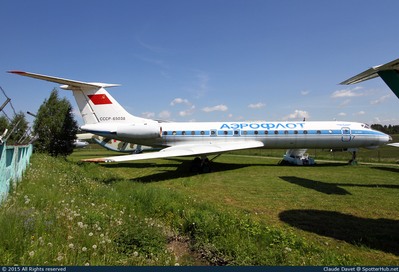 Photo of CCCP-65038 - Tupolev Tu-134A operated by Aeroflot