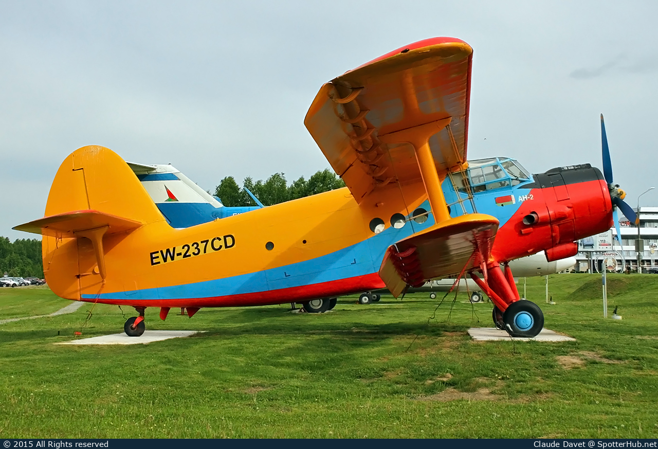 Photo of EW-237CD - PZL-Mielec An-2R operated by Minsk National Airport Aviation Museum