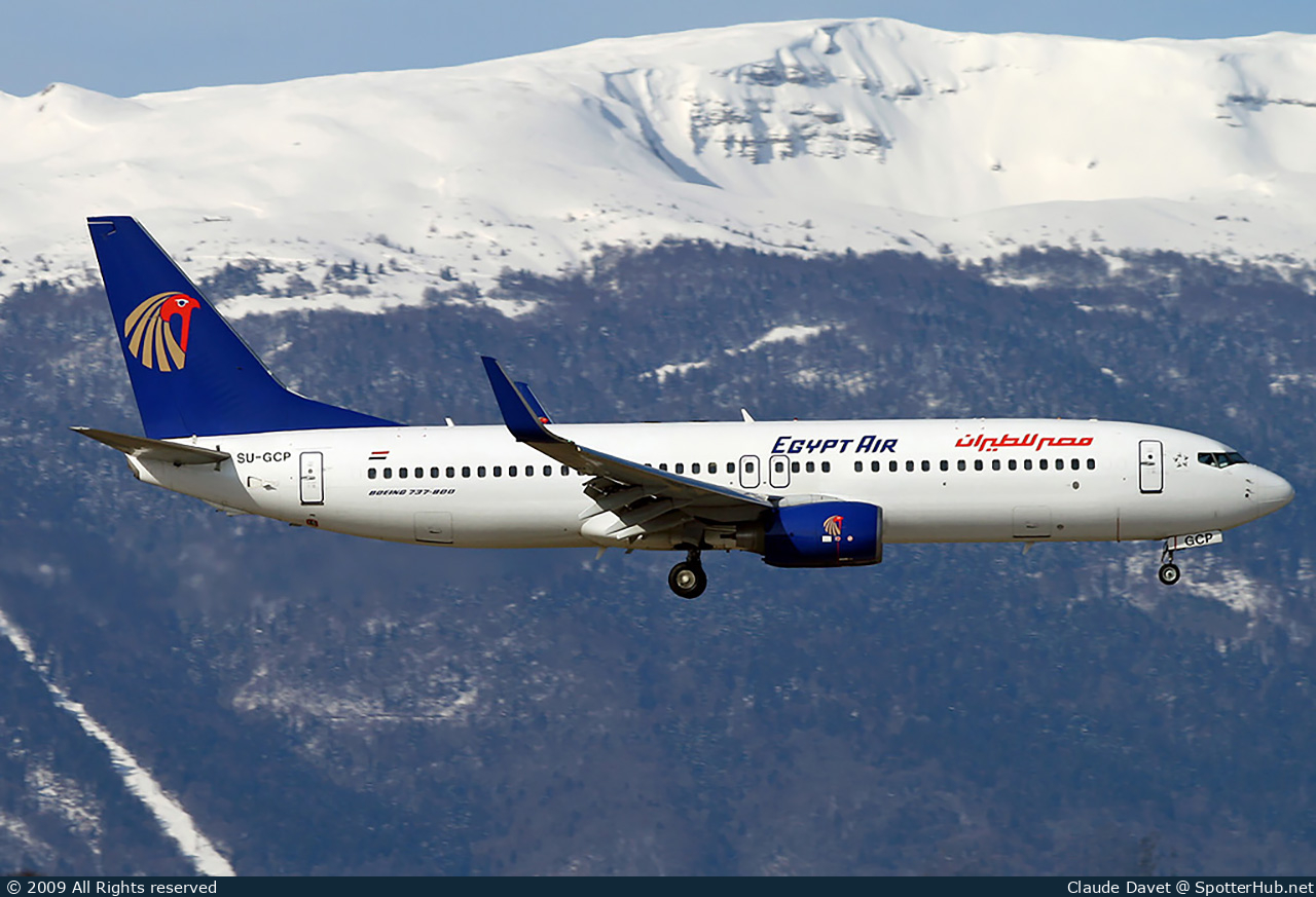 Photo of SU-GCP - Boeing 737-866 operated by Egyptair