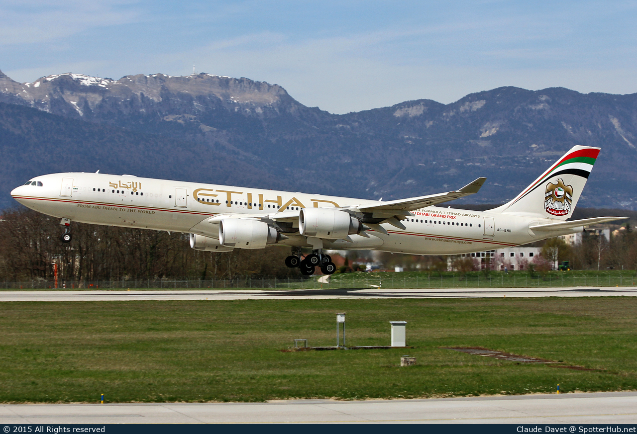 Photo of A6-EHB - Airbus A340-541 operated by Etihad Airways