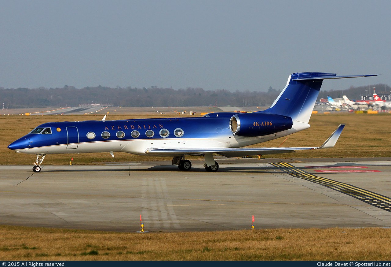 Photo of 4K-AI06 - Gulfstream GV-SP (G550) operated by Government of Azerbaijan
