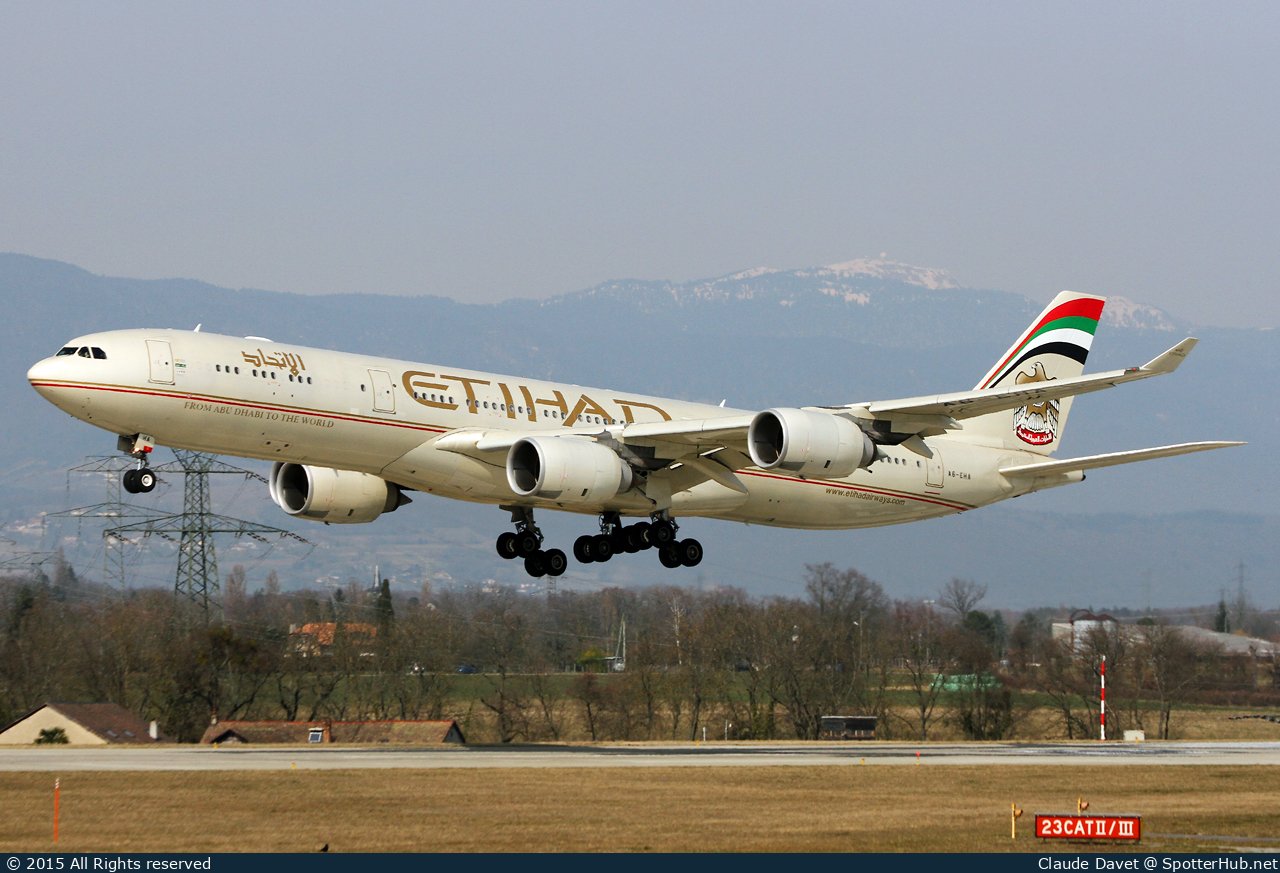 Photo of A6-EHA - Airbus A340-541 operated by Etihad Airways
