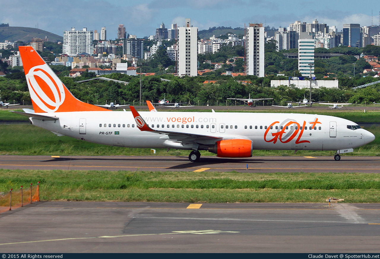 Photo of PR-GTF - Boeing 737-8EH operated by GOL Linhas Aéreas