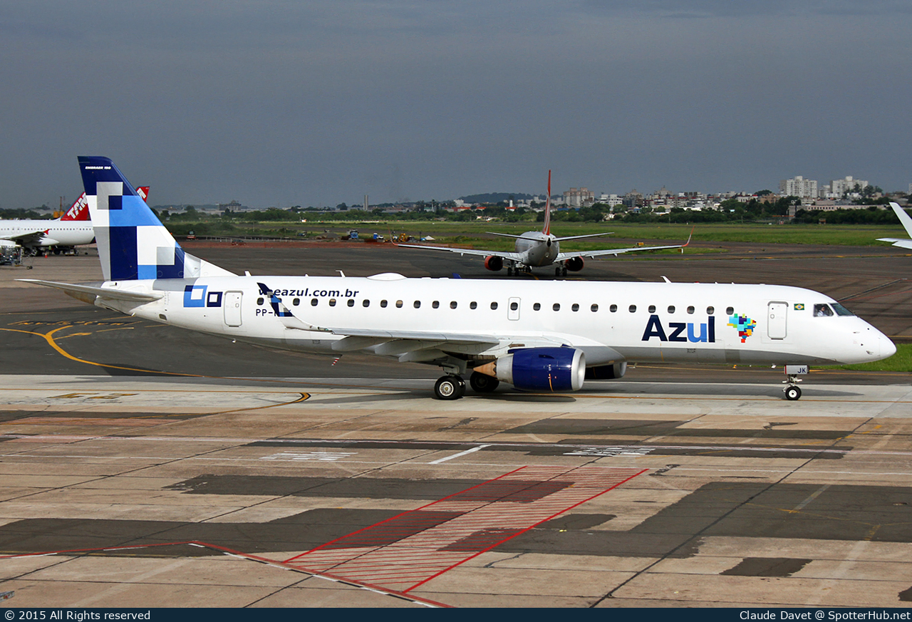Photo of PP-PJK - Embraer ERJ-190LR operated by Azul