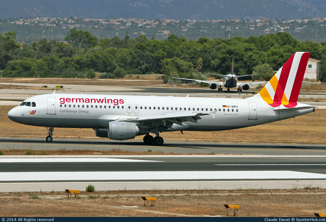 Photo of D-AIPX - Airbus A320-211 operated by Germanwings