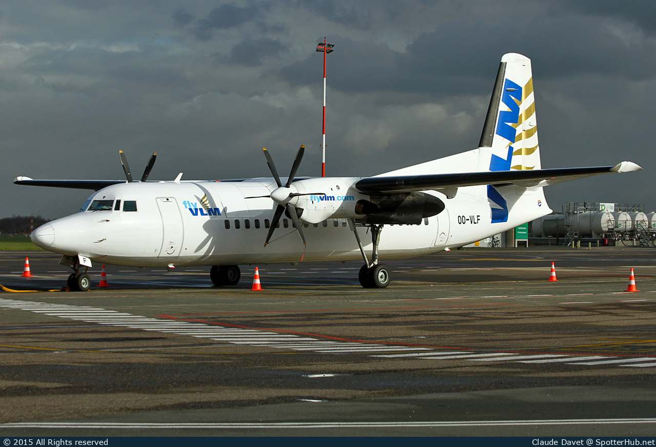 Photo of OO-VLF - Fokker 50 operated by VLM Airlines