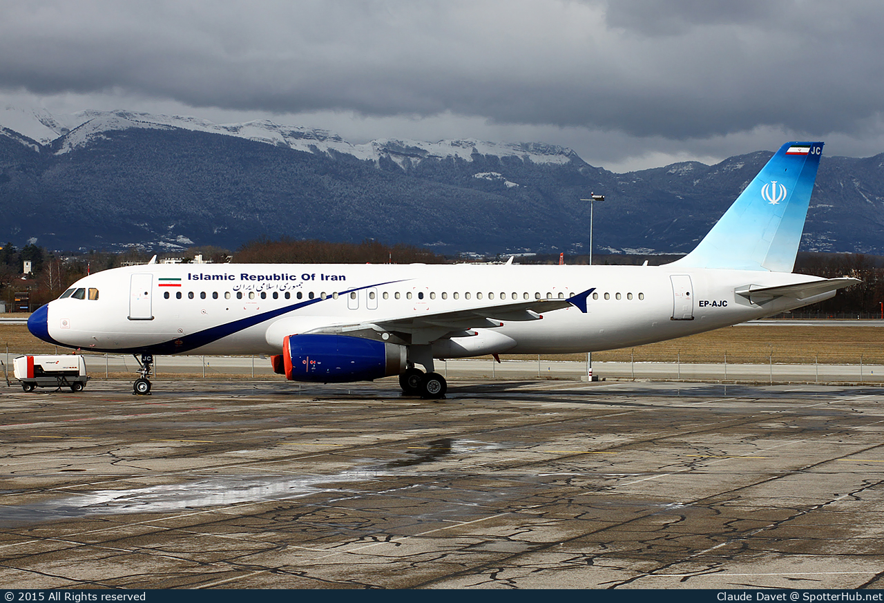 Photo of EP-AJC - Airbus A320-232 operated by Government of Islamic Republic of Iran