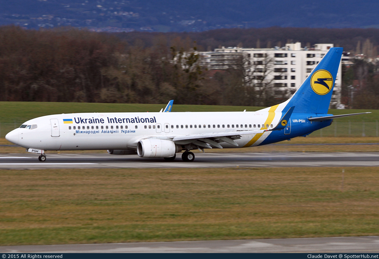 Photo of UR-PSH - Boeing 737-85R operated by Ukraine International Airlines