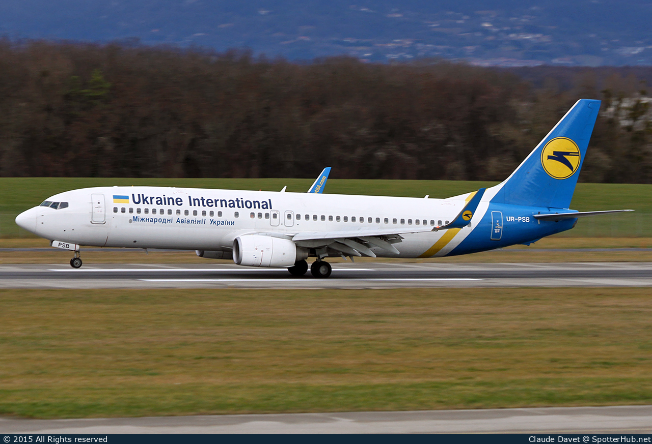 Photo of UR-PSB - Boeing 737-8HX operated by Ukraine International Airlines
